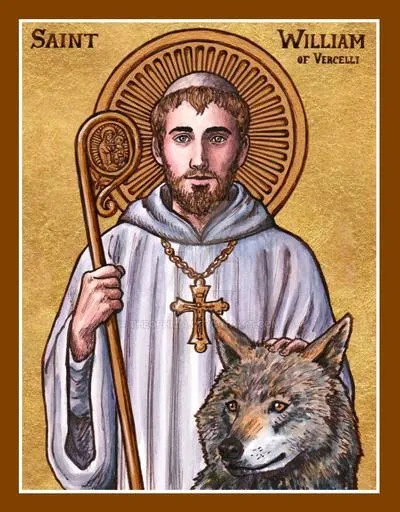 ๒๕ มิถุนายน นักบุญวิลเลี่ยม แห่ง เวอร์เซลลี่ Saint William of Vercelli