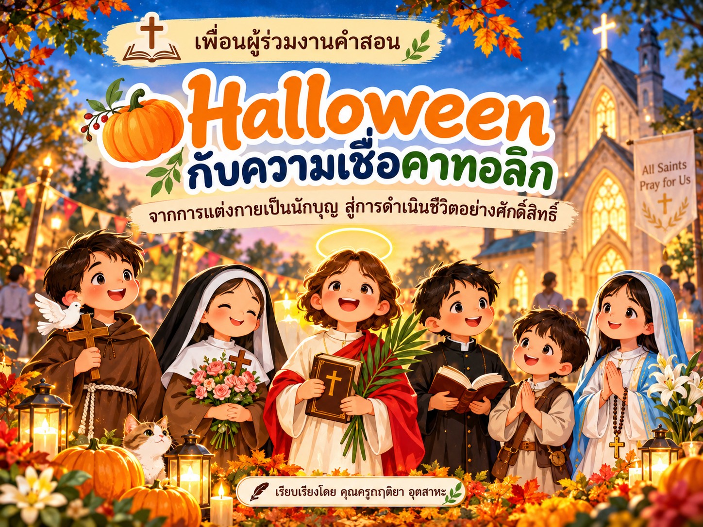 Halloween กับความเชื่อคาทอลิก จากการแต่งกายเป็นนักบุญ สู่การดำเนินชีวิตอย่างศักดิ์สิทธิ์