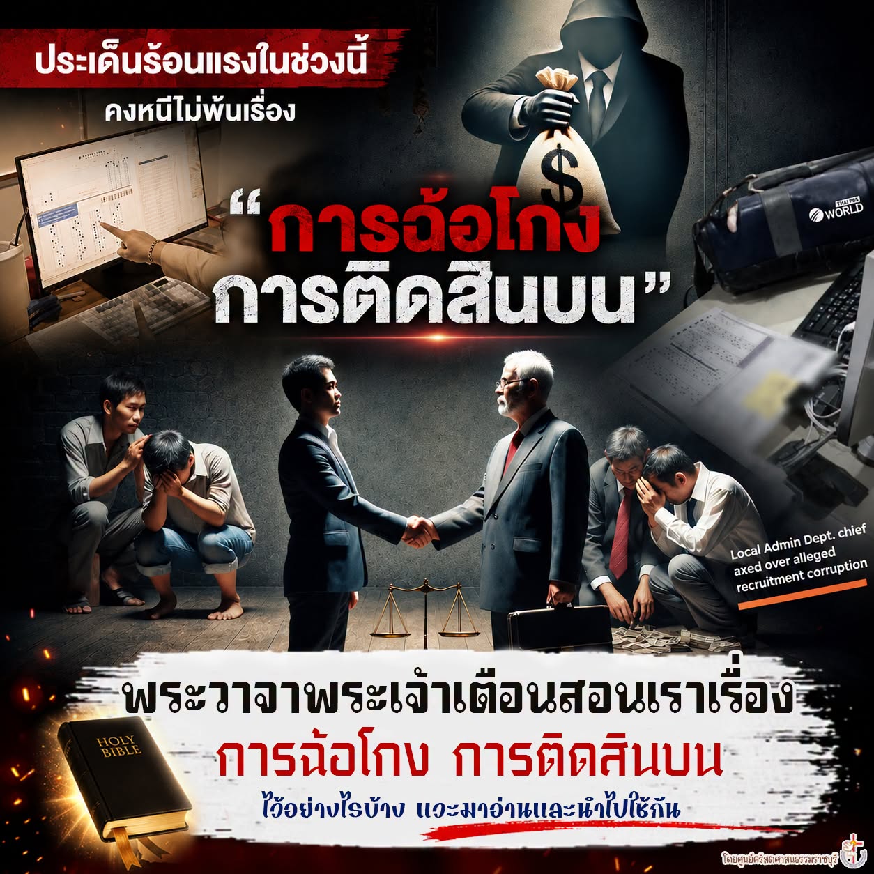 การฉ้อโกง การติดสินบน
