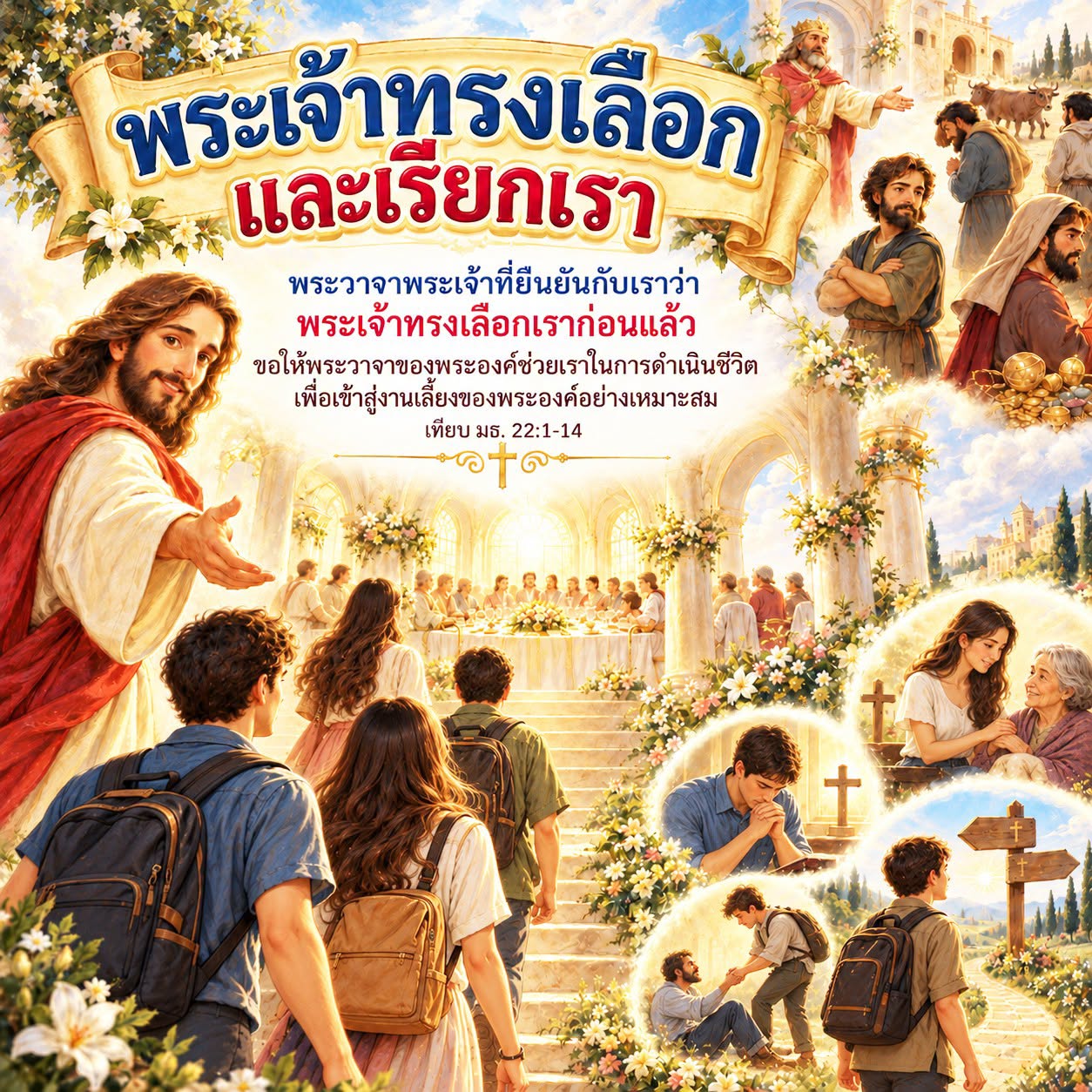 พระเจ้าทรงเลือกและเรียกเรา