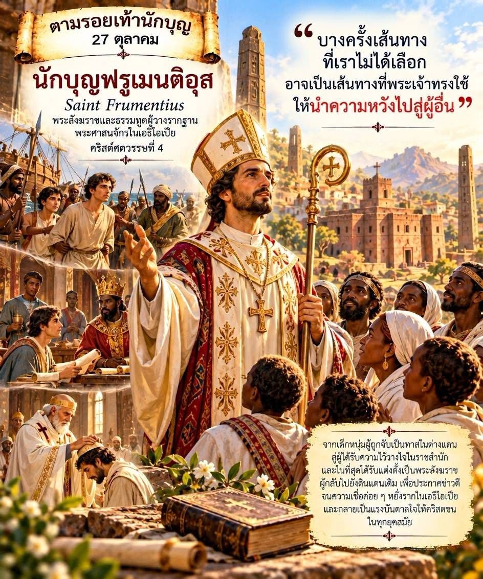 นักบุญฟรูเมนติอุส (Saint Frumentius)