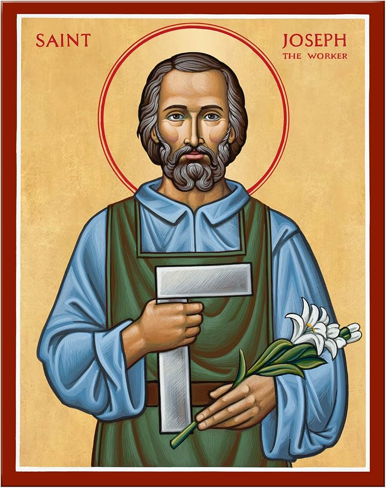 ๑ พฤษภาคม นักบุญโยเซฟ กรรมกร Saint Joseph the Worker