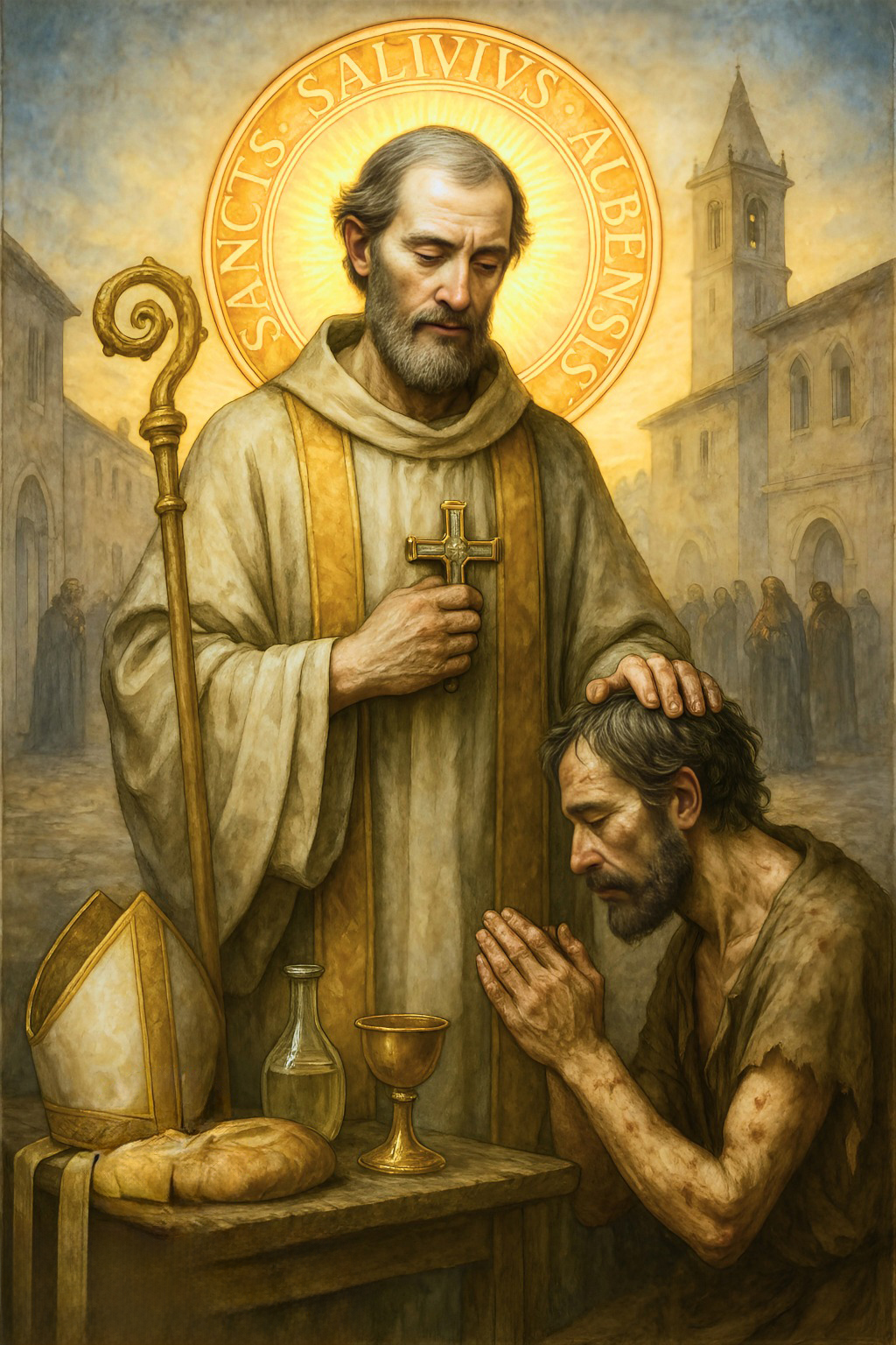 ๑๐ กันยายน นักบุญ ซัลวิอุส แห่ง อัลบี Saint Salvius of Albi