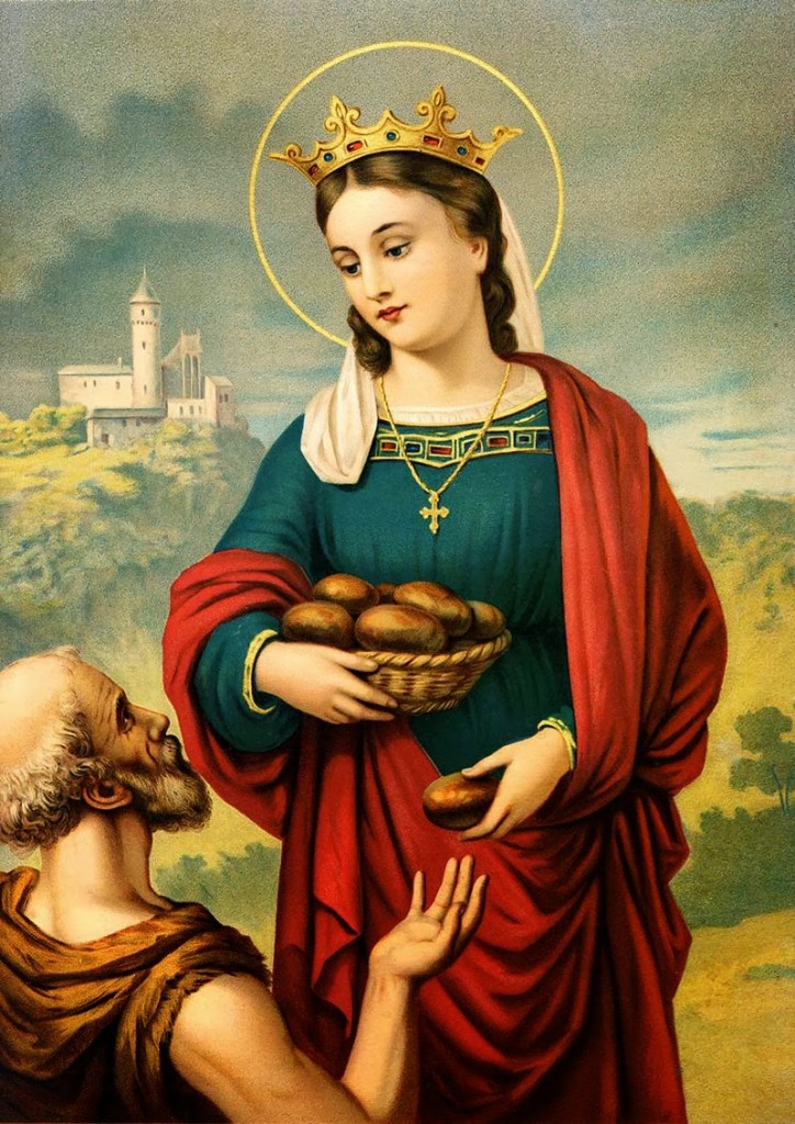 ๑๗ พฤศจิกายน นักบุญเอลิซาเบ็ธ แห่งฮังการี Saint Elizabeth of Hungary