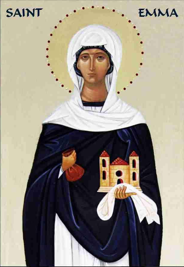 ๑๙ เมษายน นักบุญ เอมมา Saint Emma