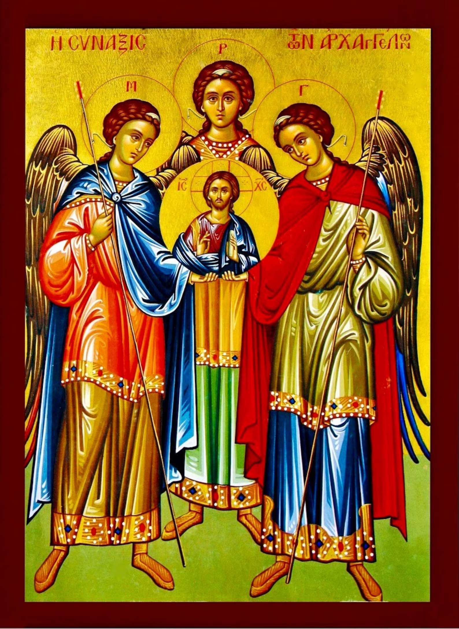 ๒๙ กันยายน อัครเทวดามีคาแอล กาเบรียล และราฟาแอล Saints Michael, Gabriel and Raphael, the Archangels