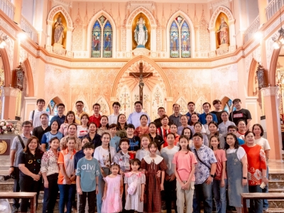 ฟื้นฟูจิตใจให้กับครูคาทอลิกและครูคำสอนในสังฆมณฑลราชบุรี 2568